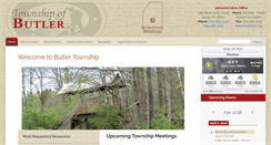 Desktop Screenshot of butlertwp.org