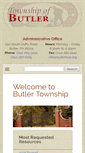 Mobile Screenshot of butlertwp.org